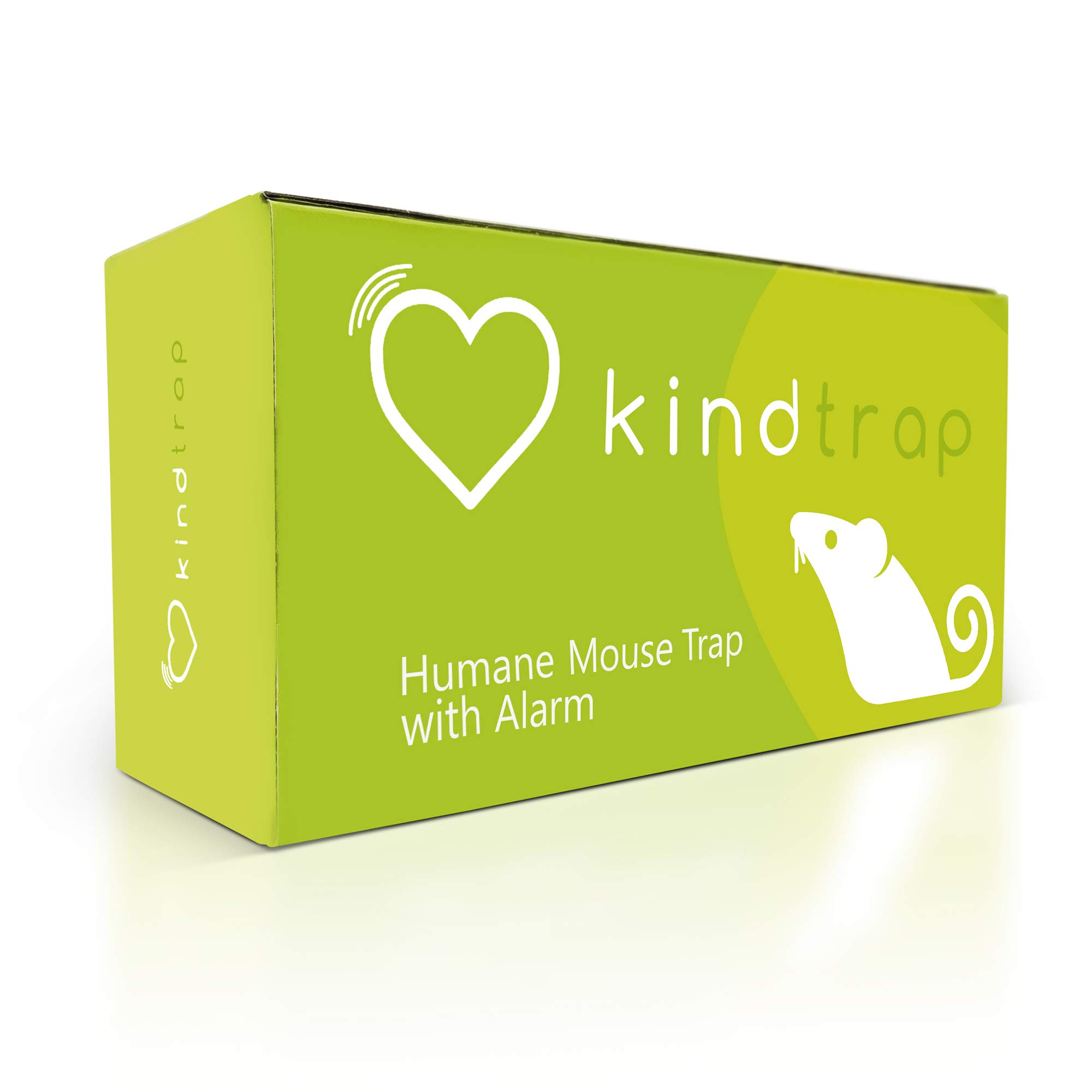 Humane Live Mouse Trap with Smart Alarm - Audible Alert for Safe Rodent Control - Pet Friendly & Reusable - Ideal for Homes, Garages, and Basements