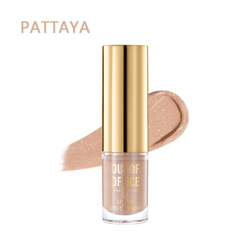 OUT OF OFFICE Airy Matte Liquid Eyeshadow - Long Lasting Waterproof Eye Makeup for Day & Night Wear - Perfect for Parties, Weddings and Everyday Glam