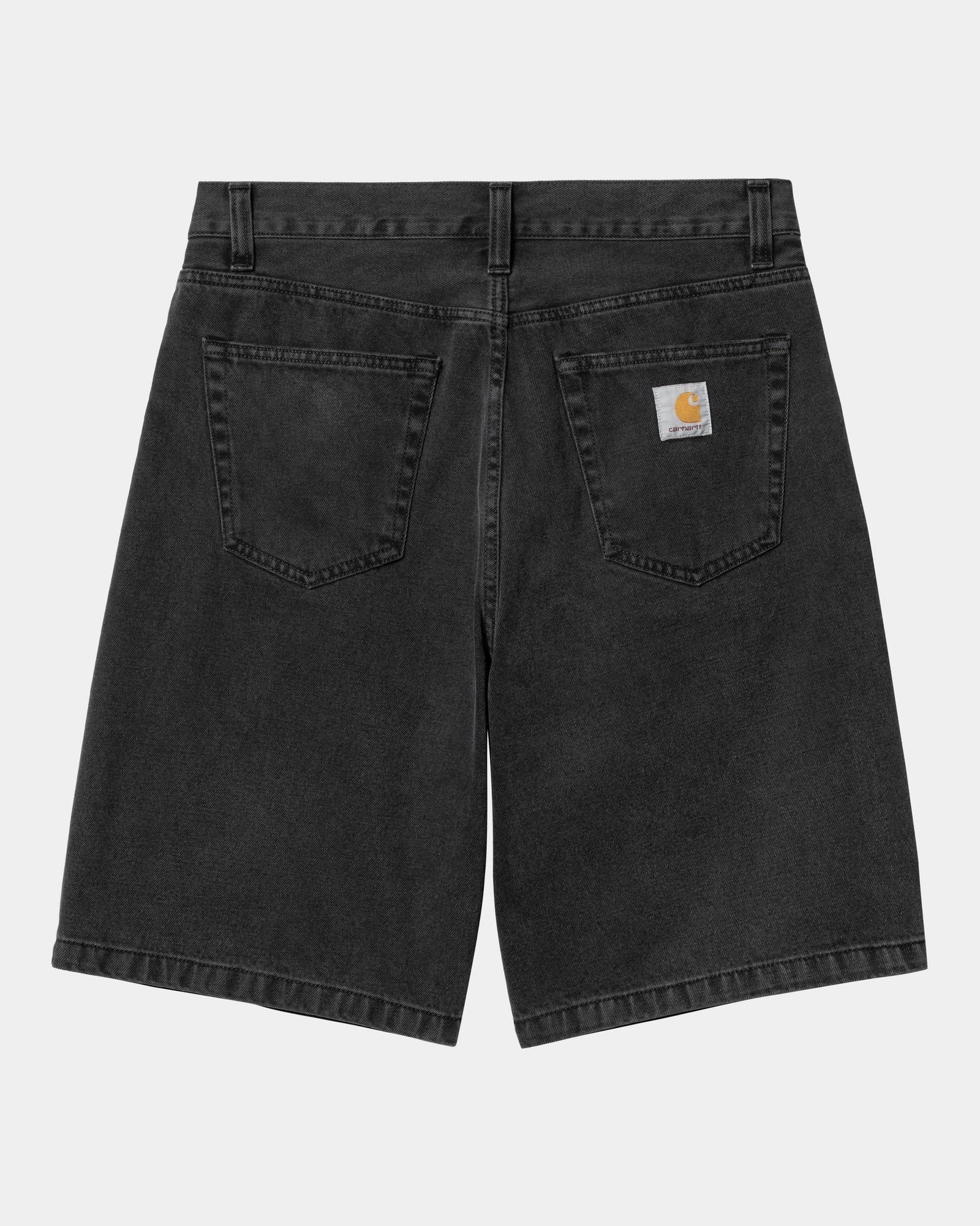 Landon Short - Black Stone Washed Denim Shorts for Men | Casual & Comfortable Summer Wear