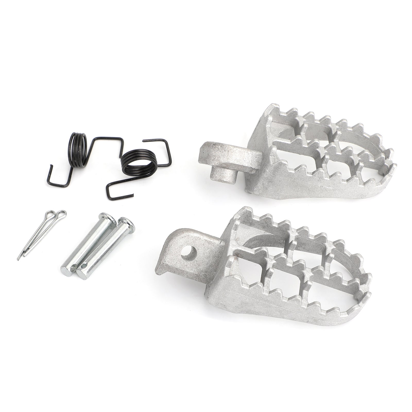 Yamaha TW200 PW50 PW80 Front Footpegs Footrests - Universal Fit for All Years - Durable Motorcycle Foot Pegs for Off-Road Riding & Adventure Touring