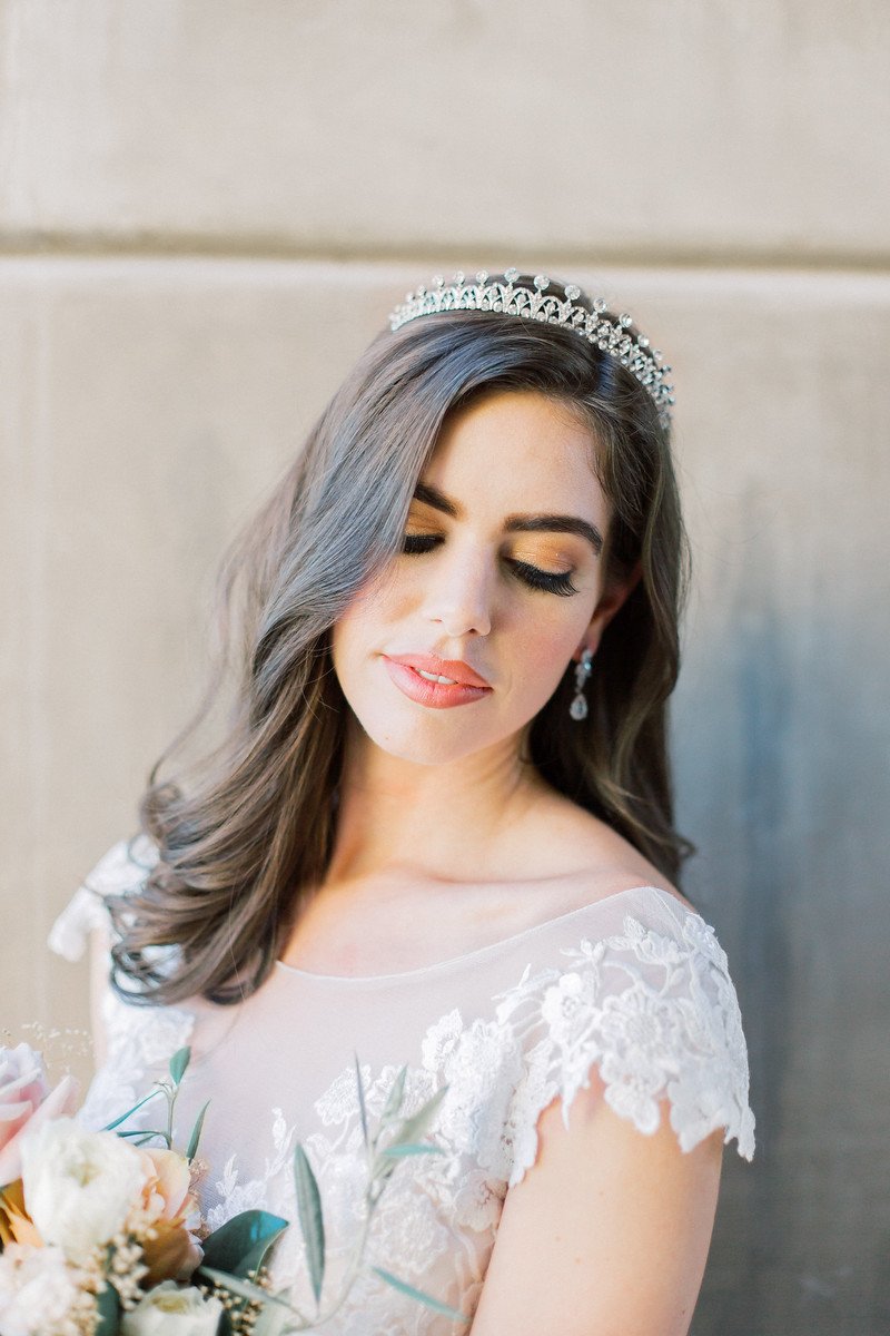 CLAIRE Petite Wedding Tiara - Elegant Crystal Bridal Crown for Women & Girls | Perfect for Weddings, Prom, Pageants & Special Occasions