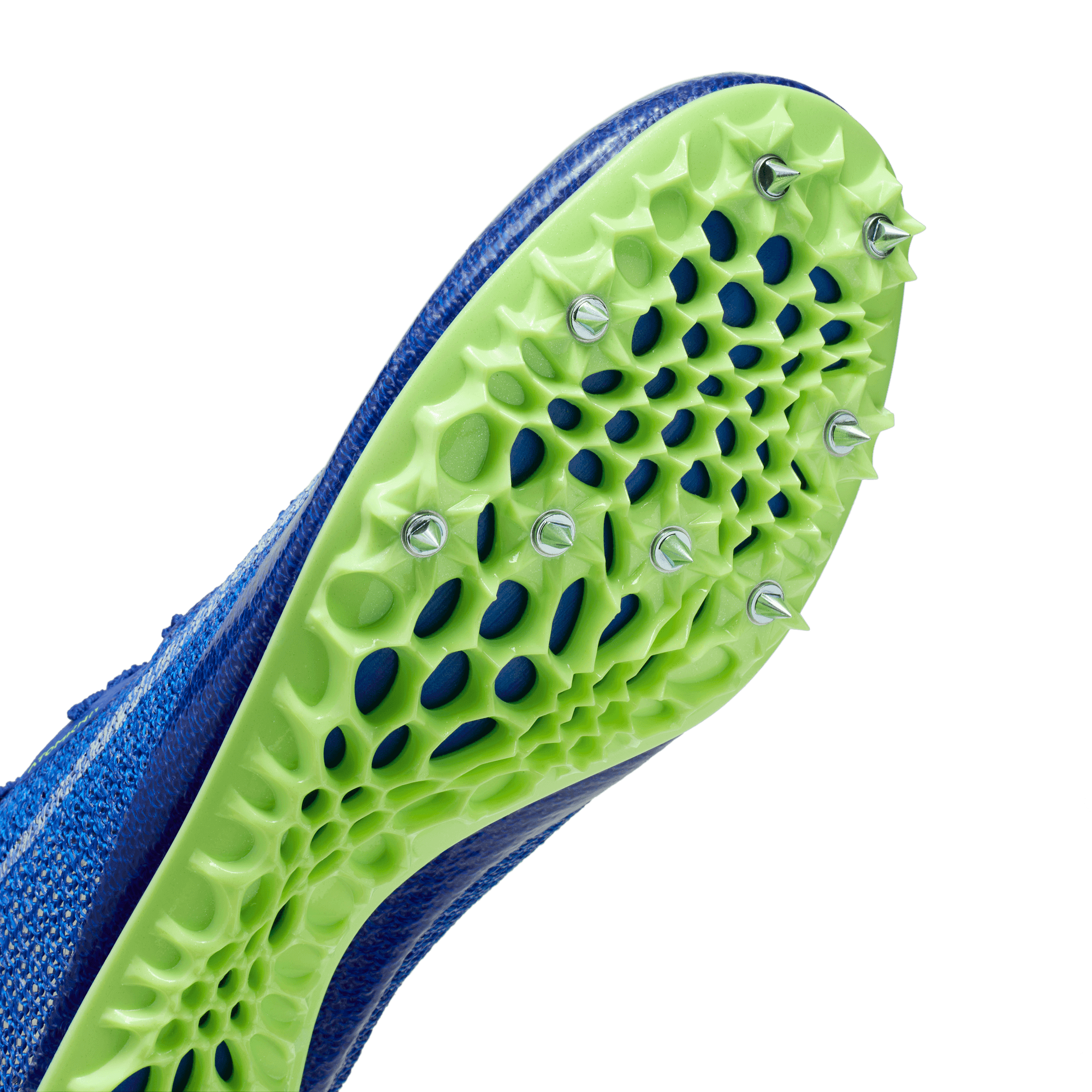 Unisex Nike Zoom Superfly Elite 2 Running Shoes - Lightweight Track & Field Sprint Spikes (Racer Blue/White Lime Blast) for Competitive Racing & Training