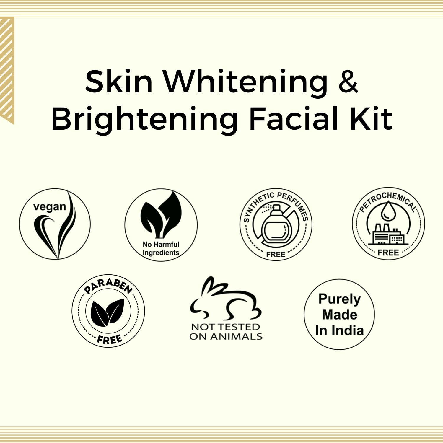 Aroma Treasures Skin Whitening & Brightening Facial Kit for Oily Skin - Brighten & Even Skin Tone | Daily Skincare Routine for Glowing Complexion