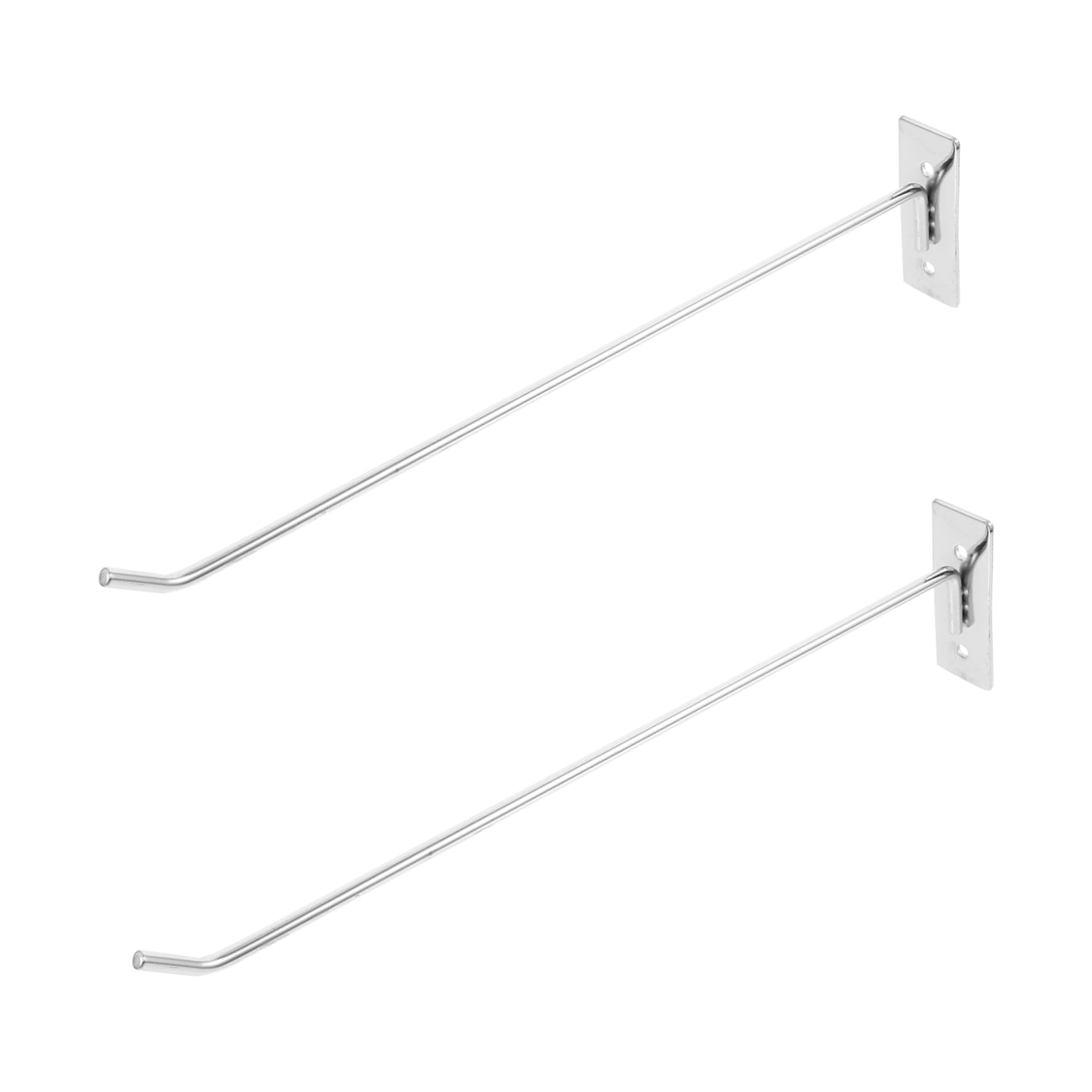 OHPHCALL Heavy Duty Metal Wall Hooks - Pegboard Hooks for Supermarket Shelves & Retail Displays - Easy Installation - Perfect for Organizing Tools, Kitchenware & Retail Merchandise