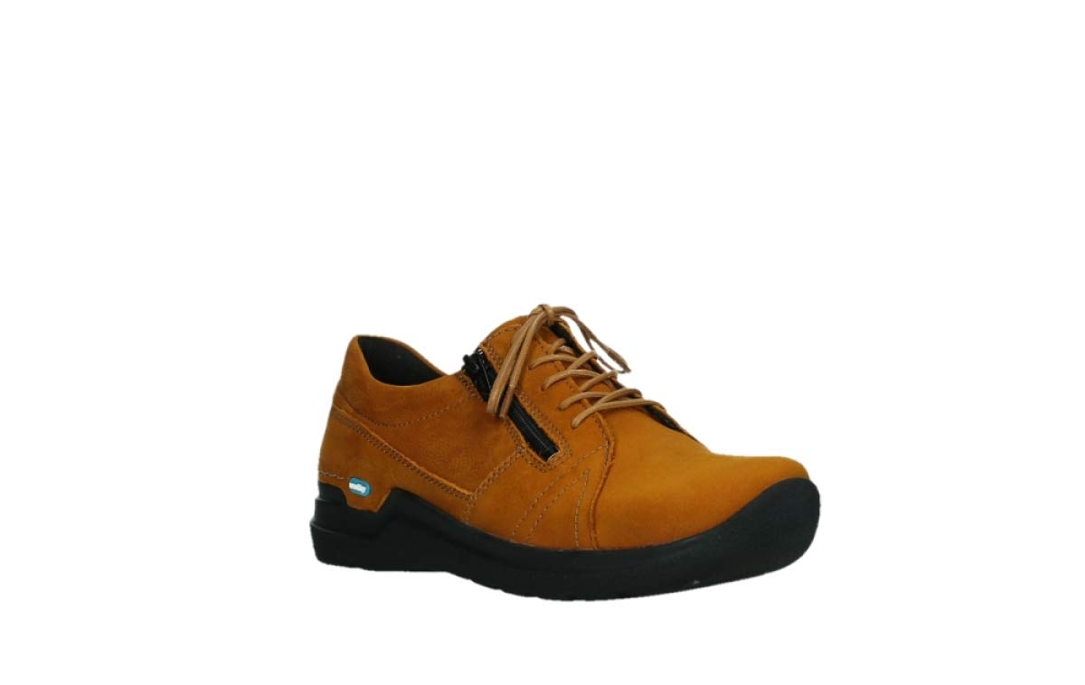 Wolky Women's Comfortable Oxford Shoes - Classic Leather Slip-On Walking Shoes for Women | Perfect for Office, Travel & Casual Wear