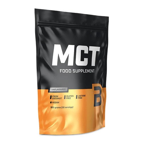 BioTechUSA MCT Drink Powder - 300g | Premium Keto & Low-Carb Energy Supplement for Weight Loss & Focus | Perfect for Ketogenic Diet, Intermittent Fasting & Workout Recovery