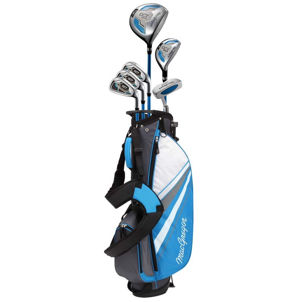 **MacGregor DCT Junior Golf Clubs Set for Kids Ages 9-12 (Left Hand) - Includes Golf Bag - Perfect for Beginners & Junior Golf Training**