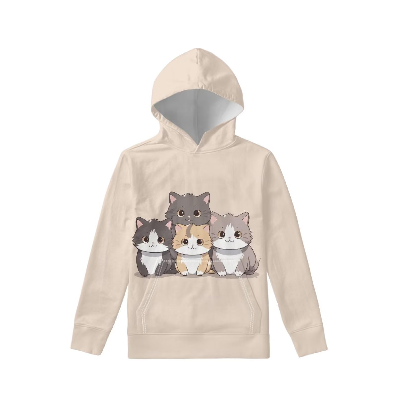 Ystardream Teen Girl Sweatshirts | Kids Hoodies with Drawstrings & Long Sleeve | Cute Casual Wear for School, Outings & Playdates