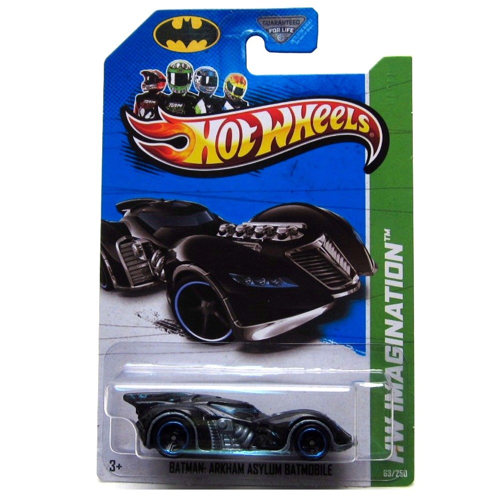 Hot Wheels 2013 HW Imagination Batman: Arkham Asylum Batmobile 63/250 - Limited Edition Die-Cast Car for Collectors & Kids - Perfect for Display, Play & DC Comics Fans
