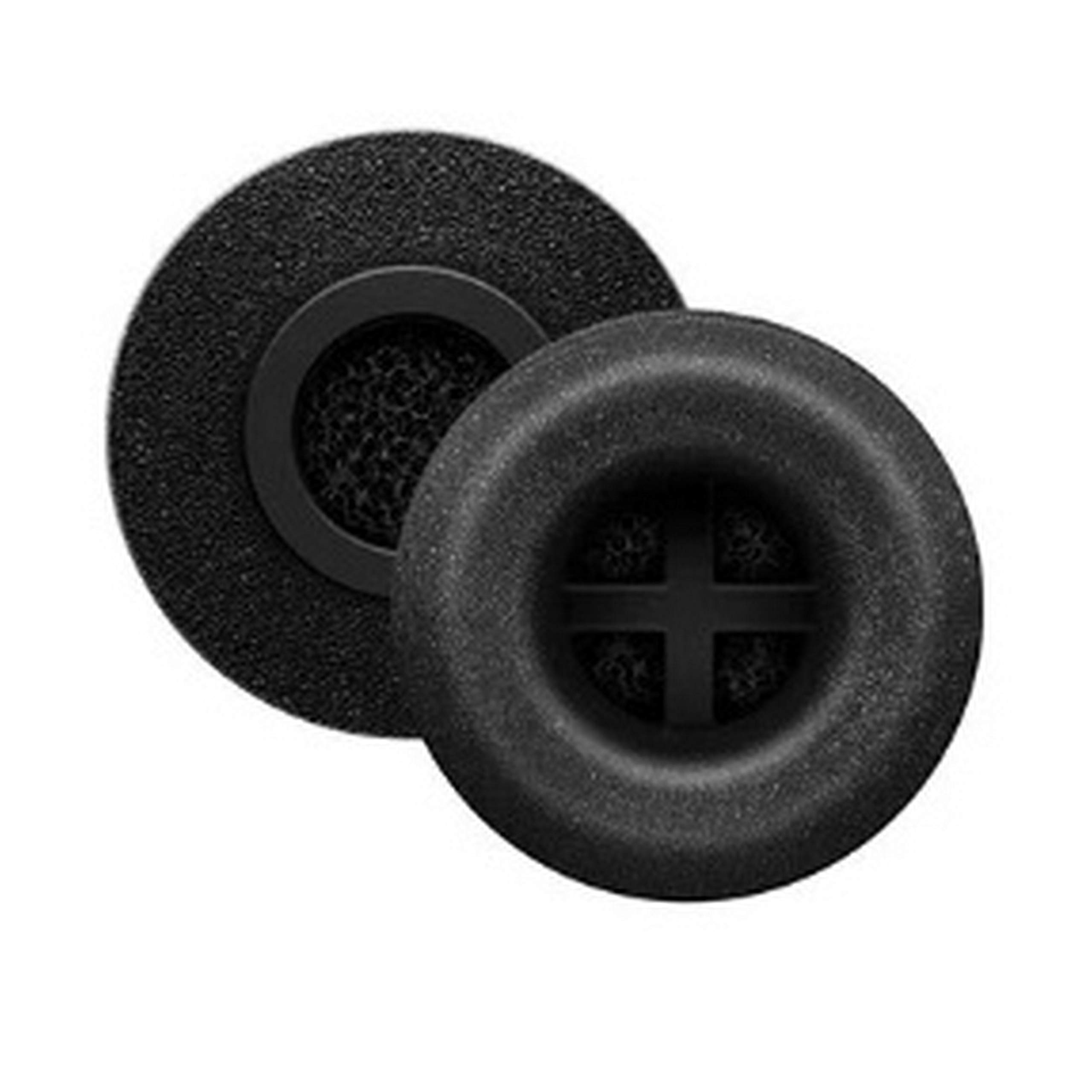 Sennheiser Memory Foam Ear Adapter M Medium - 5 Pack Black Replacement Ear Tips for Enhanced Comfort & Noise Isolation | Perfect for Headphones, Earbuds, Music & Travel Use