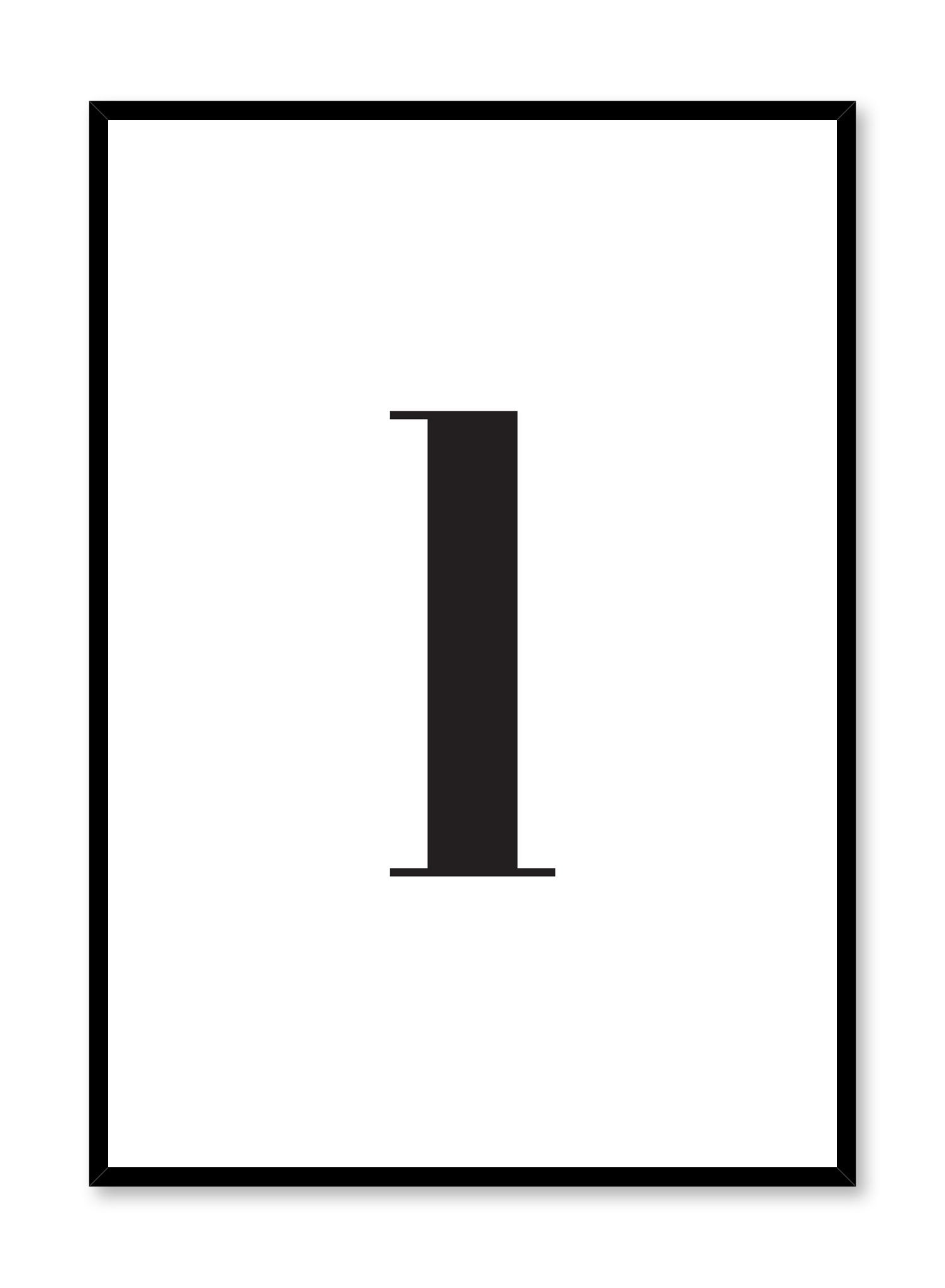 Lowercase Letter L Poster - Educational Alphabet Wall Art for Kids' Rooms & Classrooms - Perfect for Learning & Decor