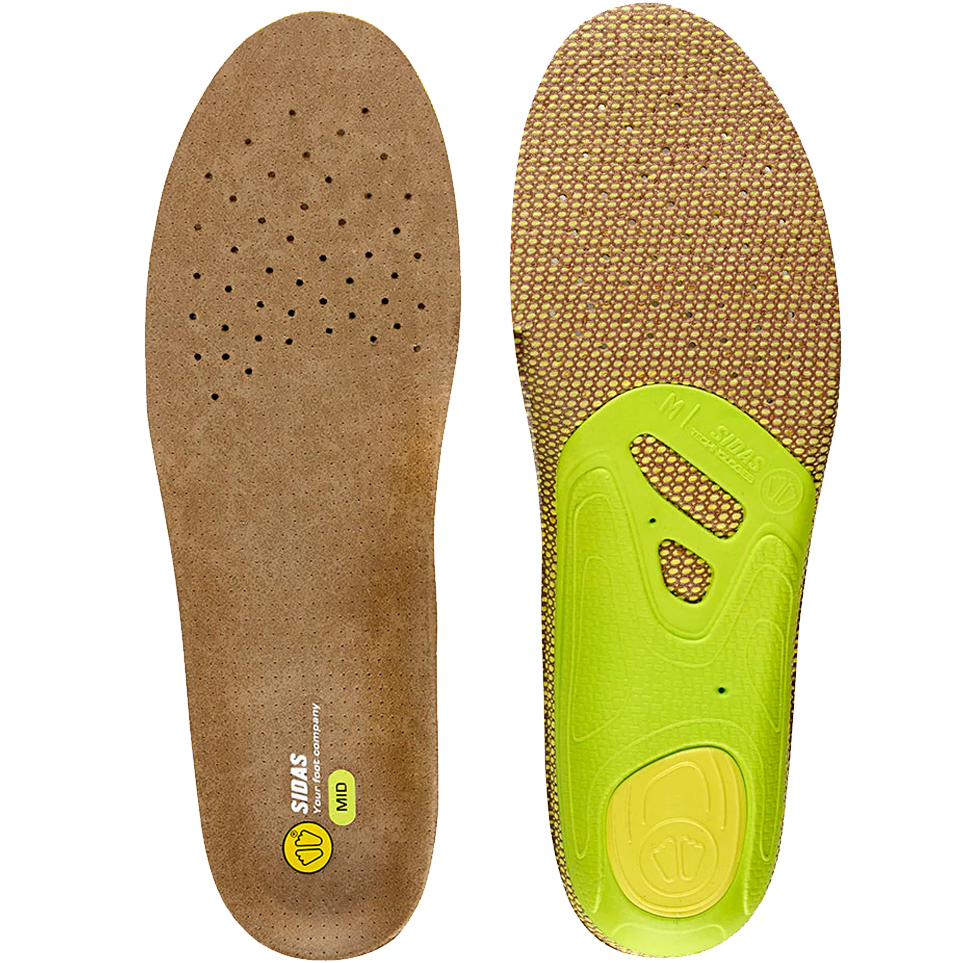 3Feet Outdoor Mid Insoles - Comfortable & Supportive Shoe Inserts for Hiking, Running & Work - Enhanced Arch Support & Cushioning for All-Day Comfort
