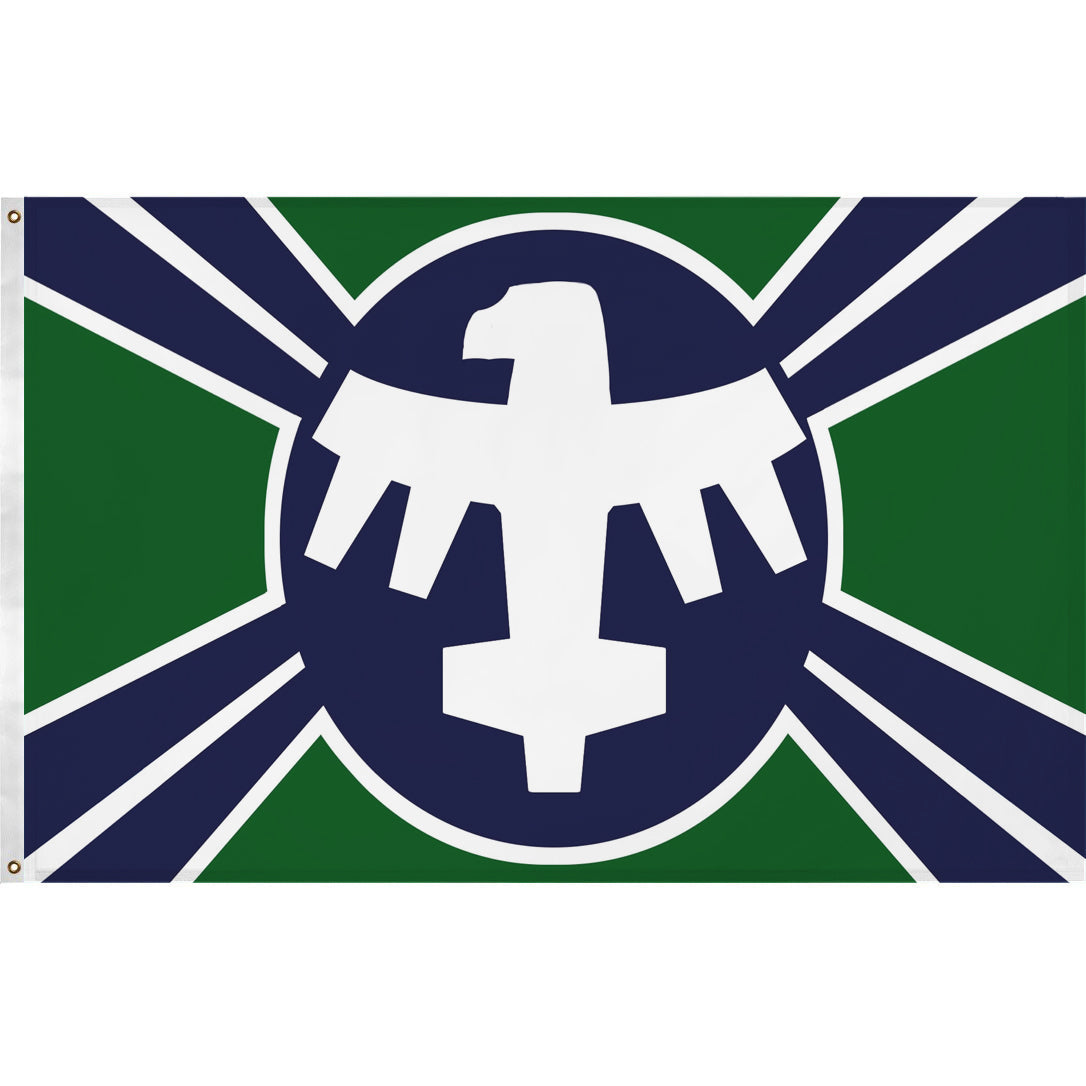 Starship Troopers United Citizen Federation Flag - Sci-Fi Movie Collectible - Perfect for Fans, Cosplay & Room Decor