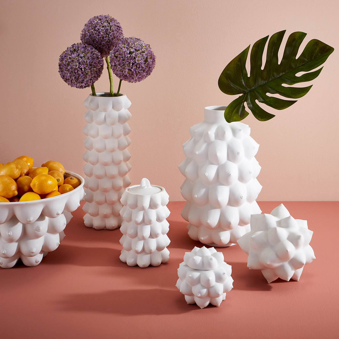 Georgia Vase Resource White 30654 - Elegant Ceramic Flower Vase for Home Decor, Wedding Centerpiece & Gift