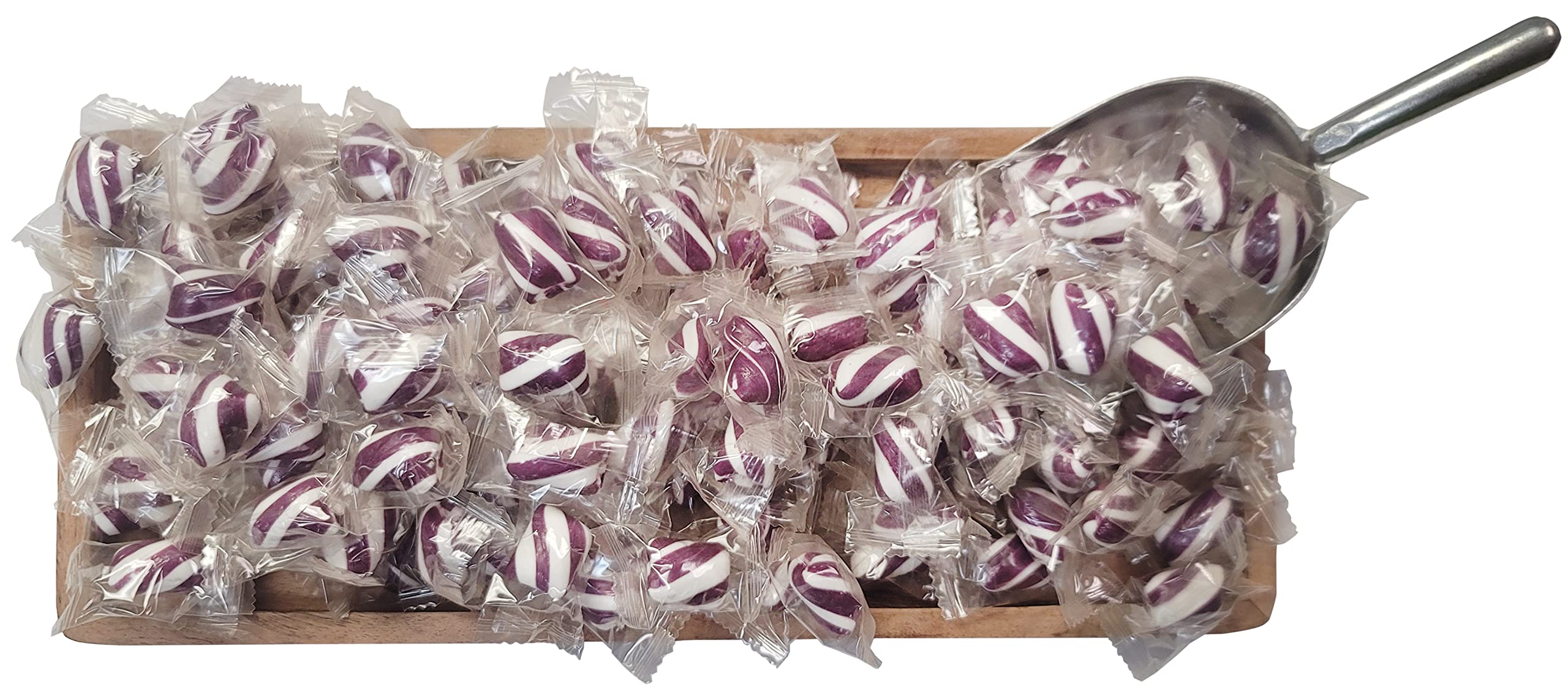 Purple Mint Candy Twists - 5lbs for Office & Parties
