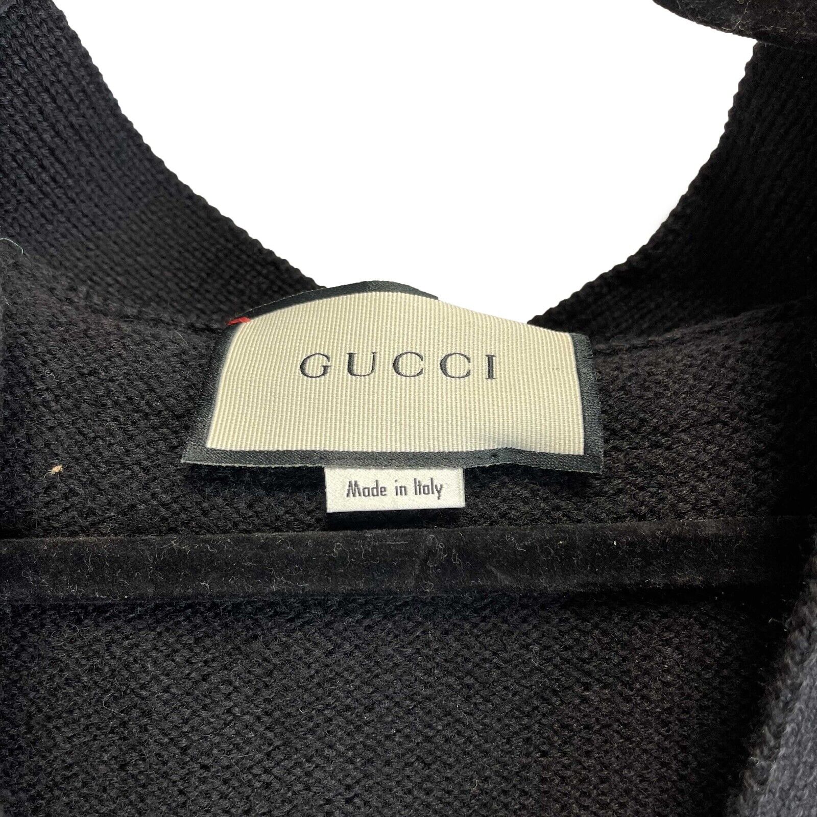 Gucci Black Wool Cardigan with Bee Appliqué - Elegant & Stylish Women's Sweater for Casual Wear & Office Outfits