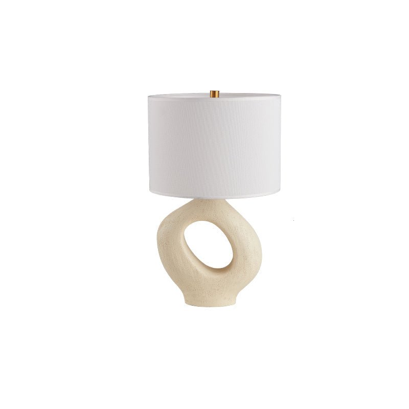 Amara Modern Sculptural Table Lamp - Elegant Home Decor for Living Room, Bedroom & Office - Dimmable LED Light for Cozy Ambiance