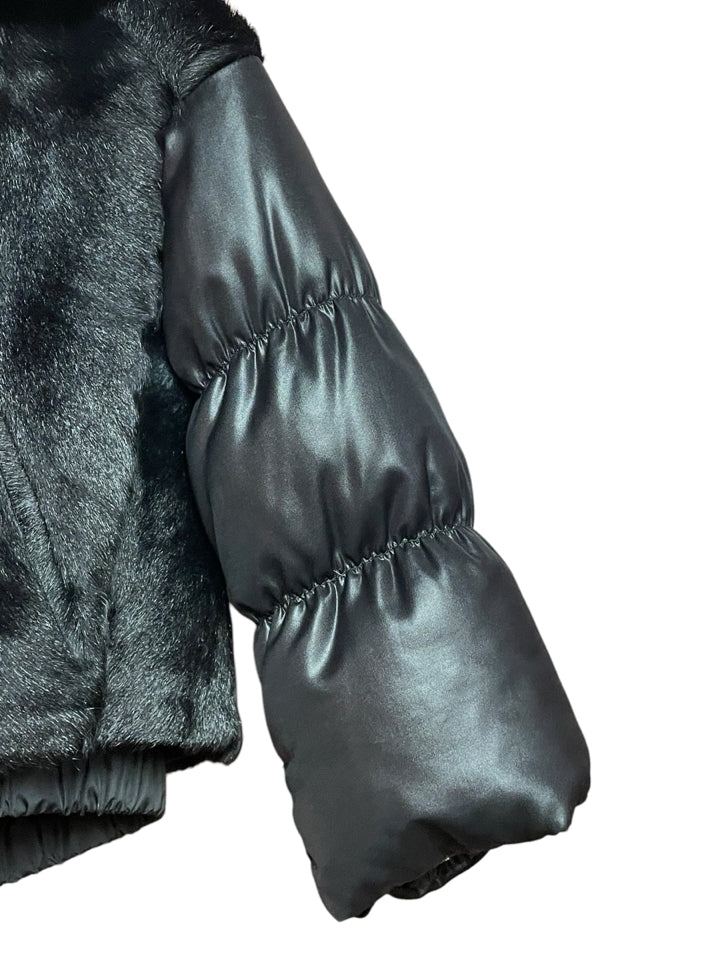 Prada Women's XS Goat Fur Bomber Jacket - Luxury Winter Coat for Fashionable Outfits & Cold Weather Protection