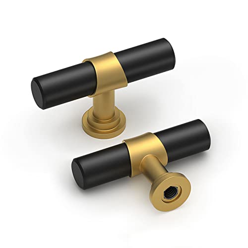Black & Matte Gold