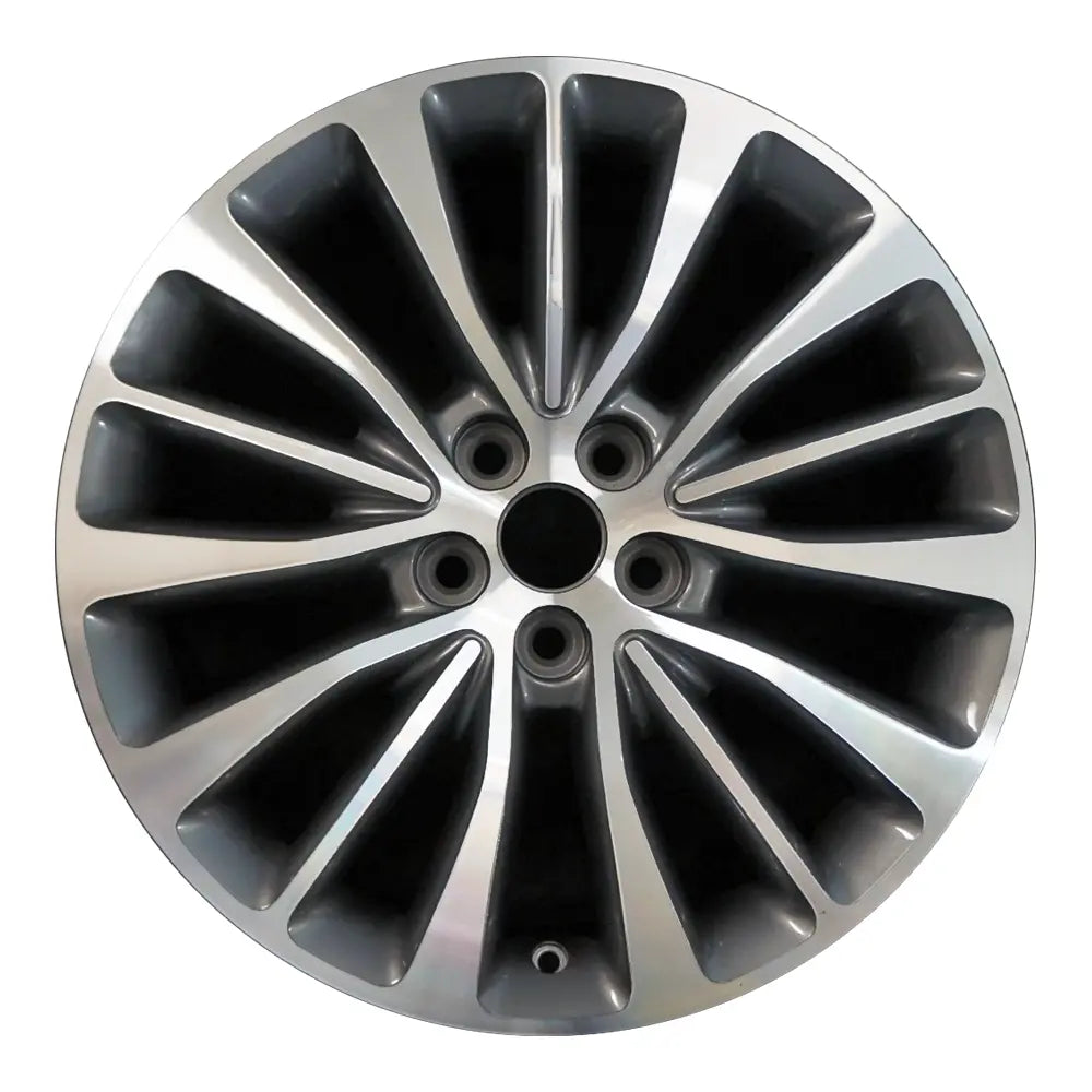 18 Inch Lincoln MKX OEM Replacement Wheel ALY10072 - Compatible with 2015-2018 Models | Machined Aluminum Alloy Rim FA1Z1007B | Perfect for Road Trips, Daily Commuting & Luxury Vehicle Upgrades