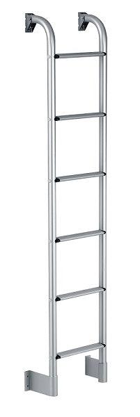 Thule 6 Step Single Ladder - Lightweight Aluminum Roof Ladder for RV, Van & Truck Access | Perfect for Camping, Road Trips & Outdoor Adventures