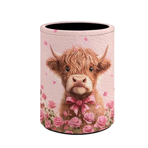 Pink Highland Cow