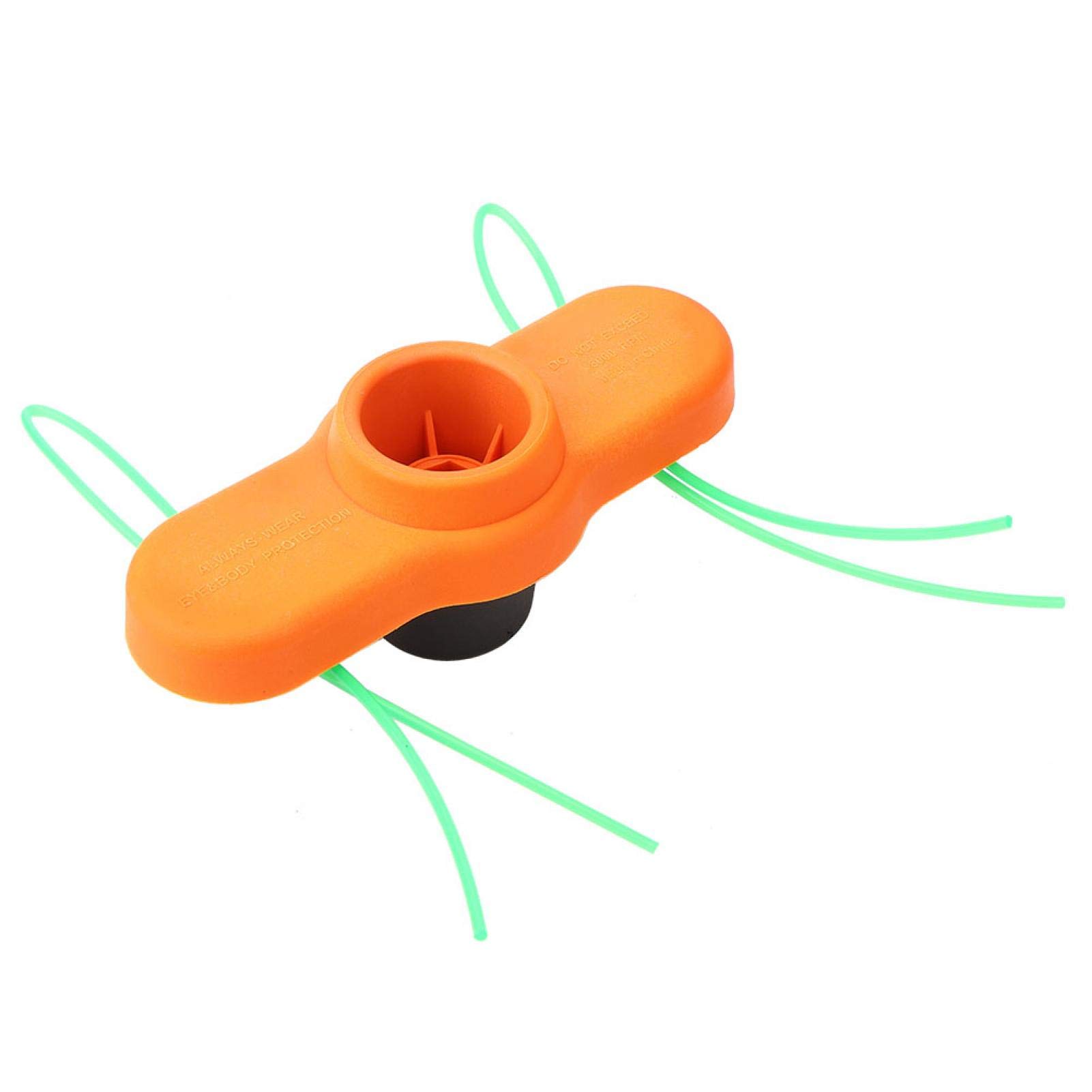 Jeanoko Brush Cutter Trimmer Head - 2-Line Nylon Replacement Spool for String Trimmers - Compatible with Most Weed Eaters & Lawn Edgers - Perfect for Yard Maintenance, Landscaping & Garden Care