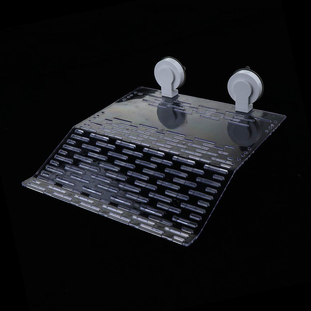 **Large Floating Turtle Basking Platform with Suction Cups - XL Tortoise Resting Dock for Aquarium, Reptile Tank Decor - Perfect for Pet Turtles, Terrapins & Aquatic Reptiles**