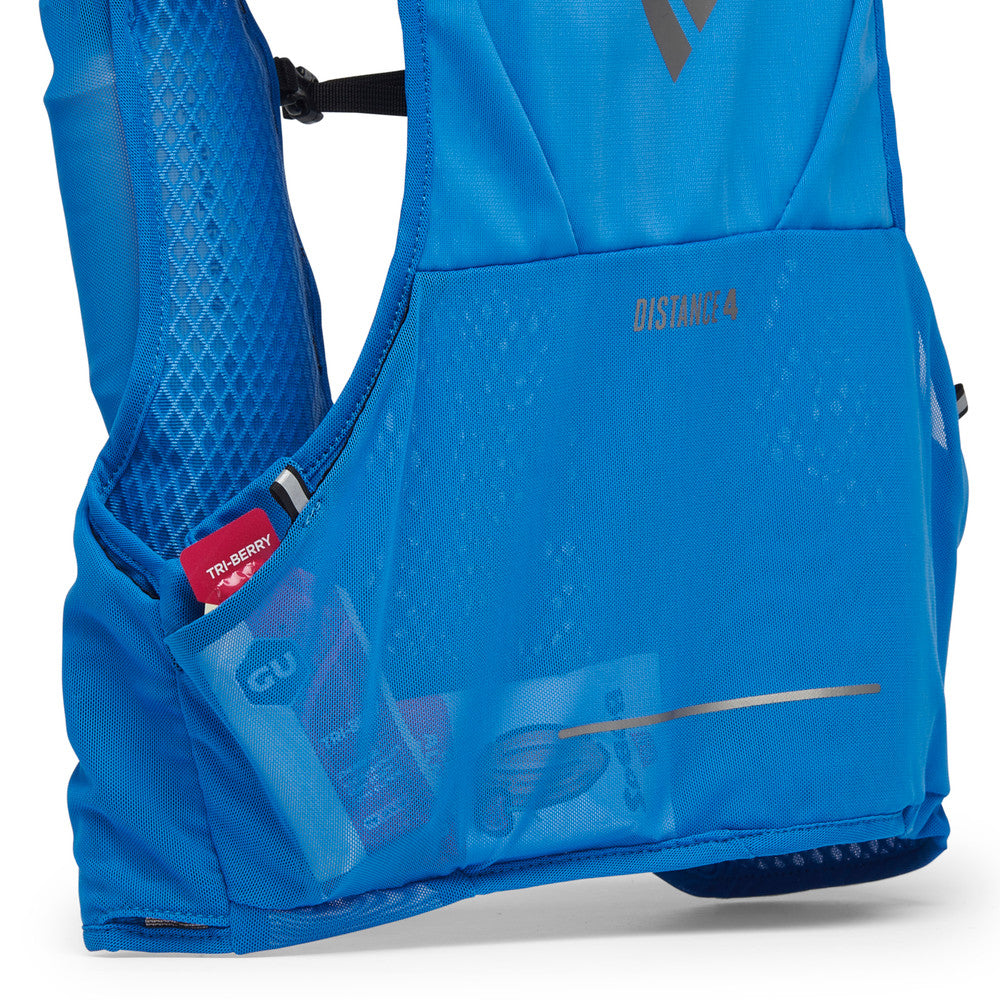 Black Diamond Distance 4 Hydration Vest - Lightweight Running Pack with Water Reservoir for Trail Running, Hiking & Outdoor Adventures