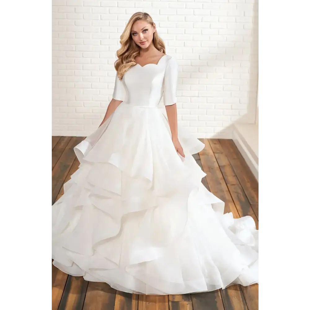 Modest Mon Cheri MOD204 Sample Sale - Elegant Women's Dress for Parties, Weddings & Special Occasions