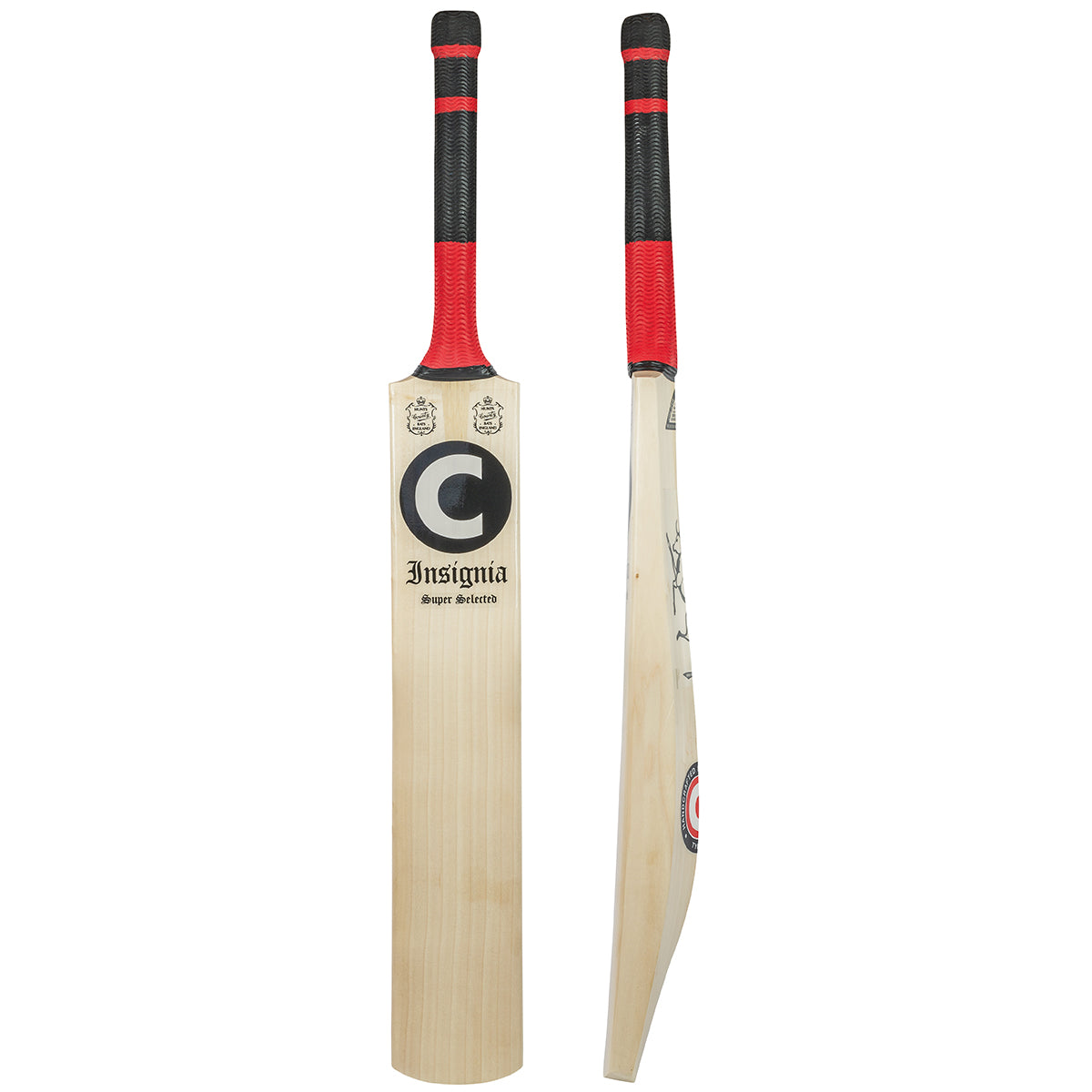 Hunts County Insignia Select Cricket Bat - Premium English Willow Cricket Bat for Professional & Amateur Players - Perfect for Matches, Training & Backyard Practice
