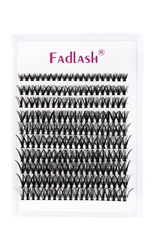 200pcs 30D DIY Eyelash Extension Clusters - D Curl Individual Lashes, Faux Mink Black Volume Lashes for Professional Makeup (30D-0.07-D, 14mm) | Perfect for Bridal, Party & Special Occasion Looks