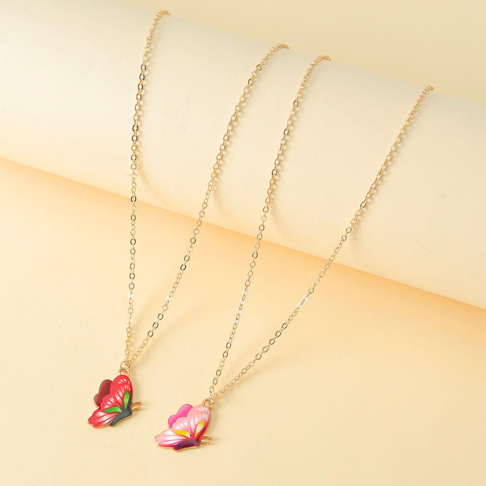 Friendship Necklaces for 2/3 - BFF Necklace Set for Sisters & Best Friends - Matching Heart, Butterfly & Soccer Charm Pendant Necklaces - Perfect Birthday Gifts for Women - Ideal for Sister Bonding & Best Friend Moments