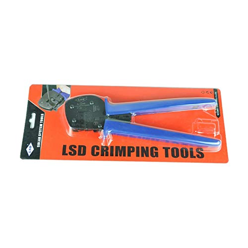 Professional Hand Crimping Pliers for Tyco Connectors & Solar Applications - Ergonomic Wire Crimper Tool for Electrical, Automotive, and DIY Projects