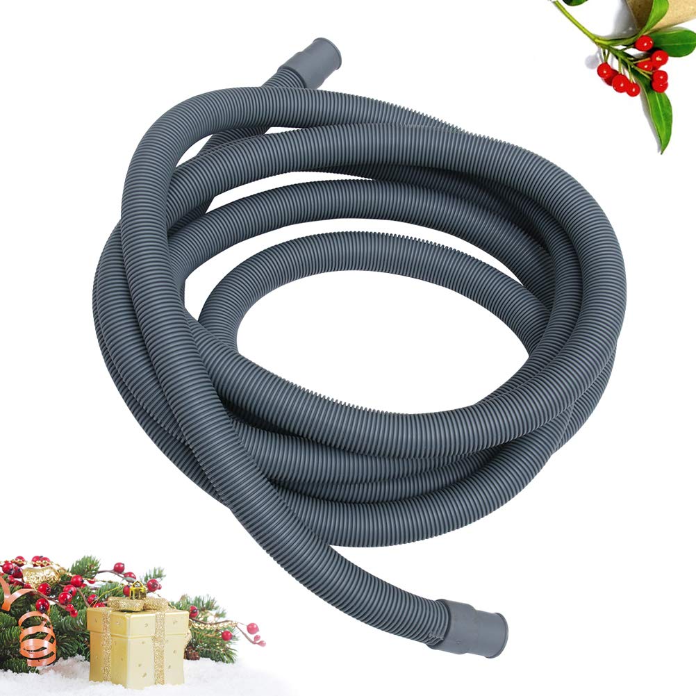 Universal Washer Inlet Hose Connector - Flexible Long Washer Drain Hose Replacement for Dishwasher & Washing Machine - Water Supply & Drainage Solution for Home Laundry & Kitchen Use