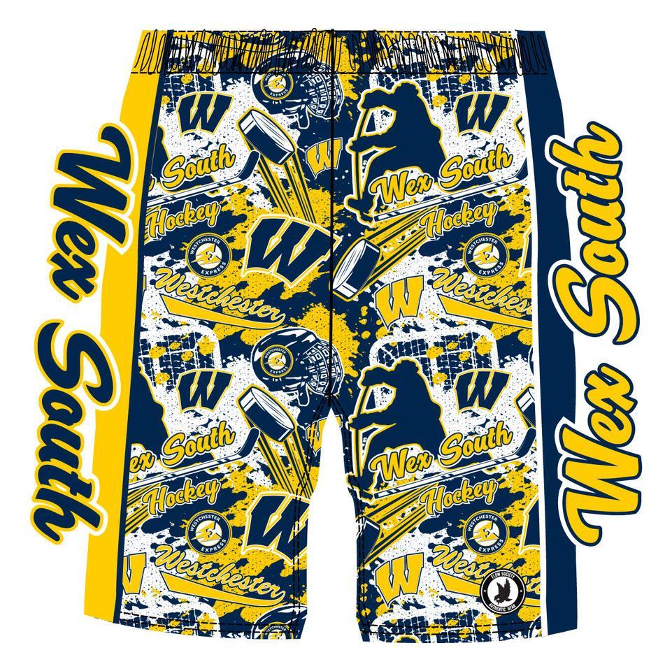 Wex South Hockey Shorts for Youth & Adults - Durable & Comfortable Hockey Apparel for Training & Games