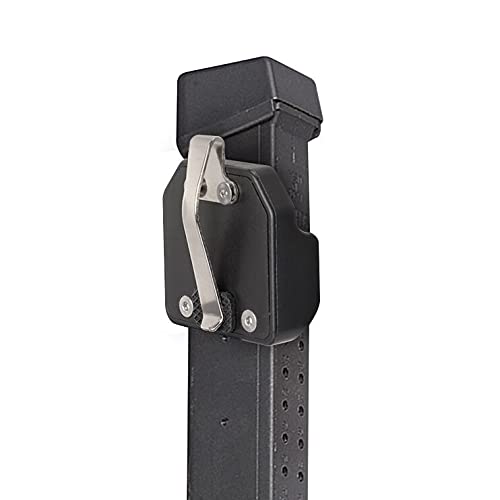 Forcenter Magnetic Pocket Magazine Holder - Solid ABS Compact Gun Magazine Pouch for Concealed Carry, Tactical Gear & Outdoor Shooting Accessories
