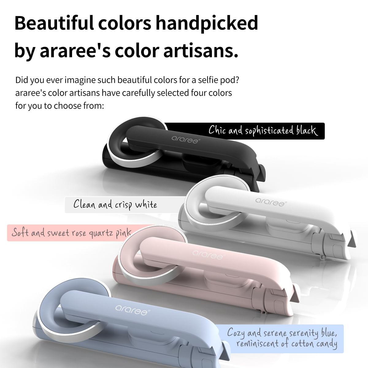 Araree MAGFIE Pod - Magnetic Selfie Stick Tripod with Wireless Remote | 27