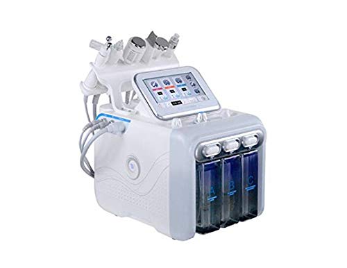 Portable 6-in-1 Small Bubble Oxygen Machine for Skin Care - Facial Hydration & Rejuvenation at Home or Salon