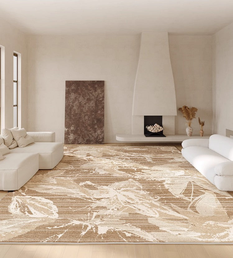 French Style Modern Area Rugs - Soft Contemporary Floral Design for Bedroom, Living Room & Dining Room | Home Decor, Interior Design Accent