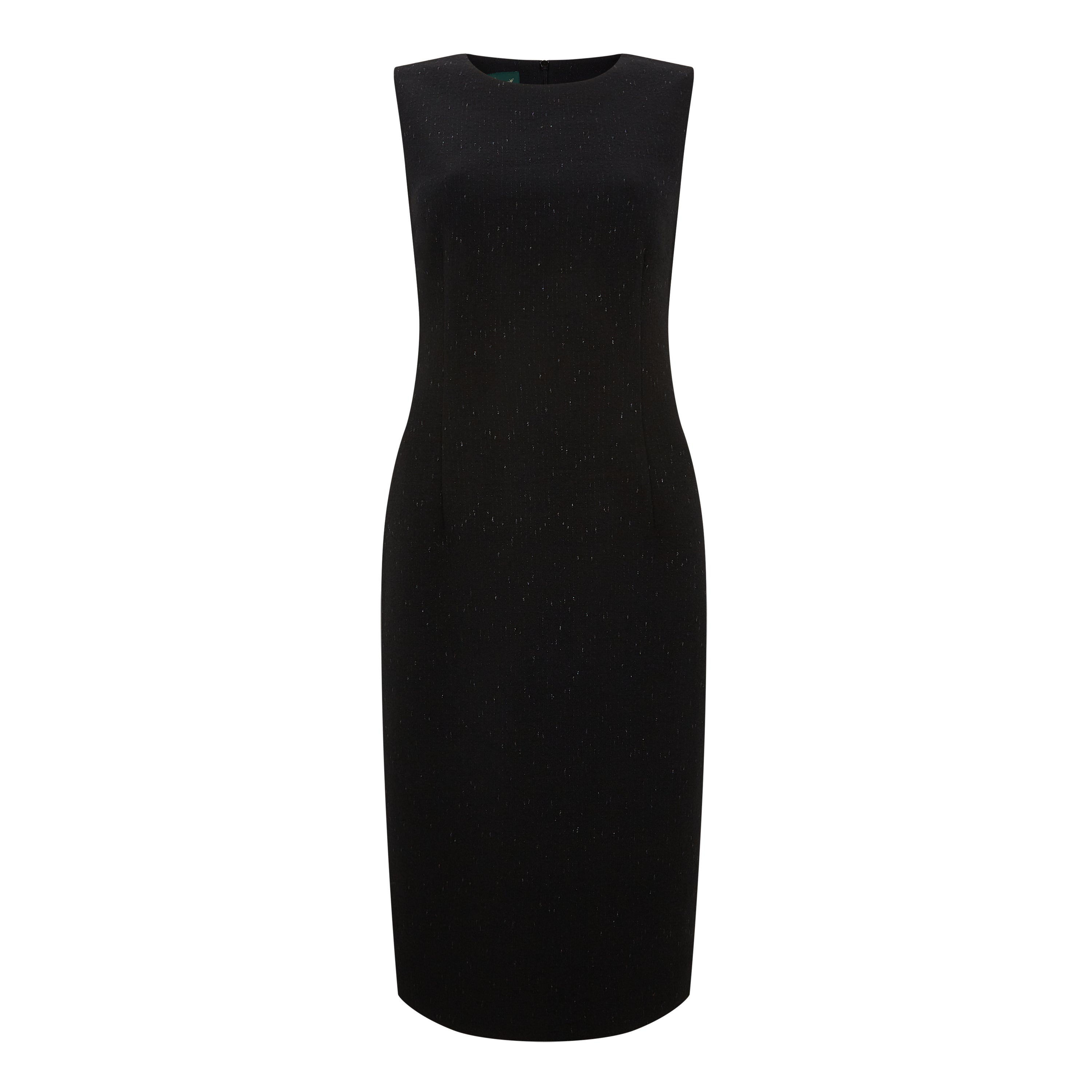 Leah Tailored Glitter Wool Dress for Women - Elegant Party & Holiday Outfit - Perfect for Christmas, New Year's Eve & Special Occasions