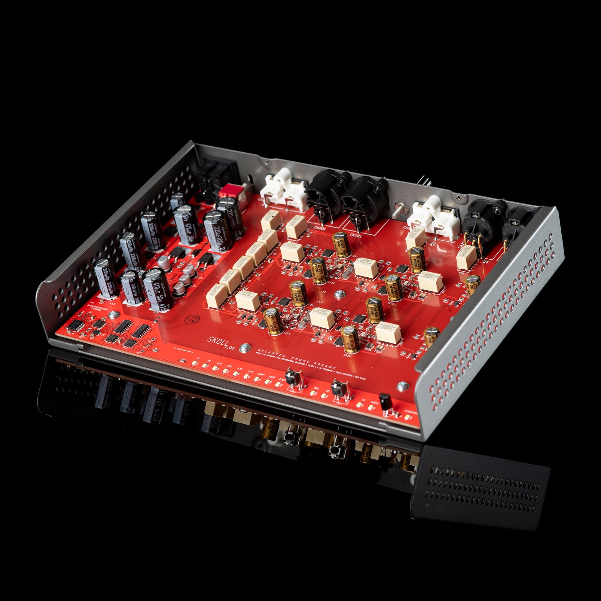 Schiit Audio Skoll MM/MC Phono Preamplifier - High-End Turntable Preamp for Vinyl Records | Home Audio & Hi-Fi System Setup | Perfect for Audiophiles & Music Enthusiasts