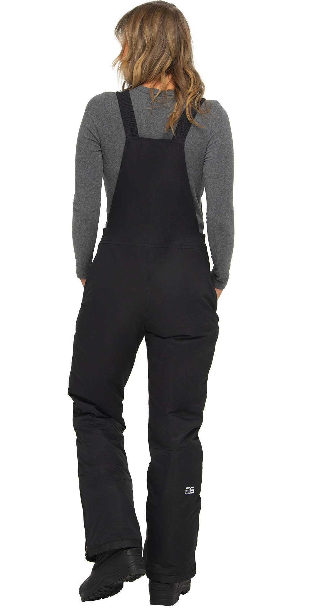 SkiGear Women's Essential Insulated Bib Overalls - Waterproof Snow Pants for Skiing, Snowboarding & Winter Outdoor Activities