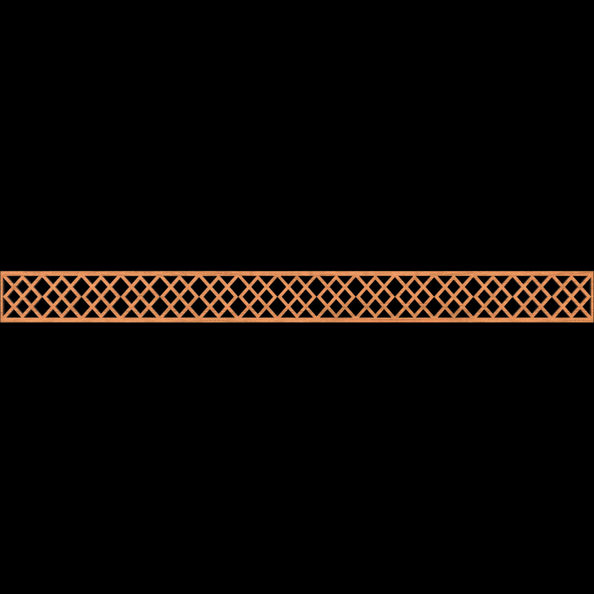 Hadley Fretwork Moulding - Decorative Wood Trim for Home & Furniture DIY Projects - Perfect for Cabinets, Doors, and Wall Accents