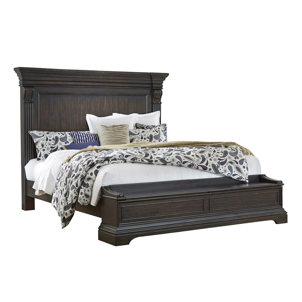 Caldwell Storage Bedroom Set - Queen Size Bed Frame with Drawers & Nightstand - Space Saving Bedroom Furniture for Small Rooms & Apartments