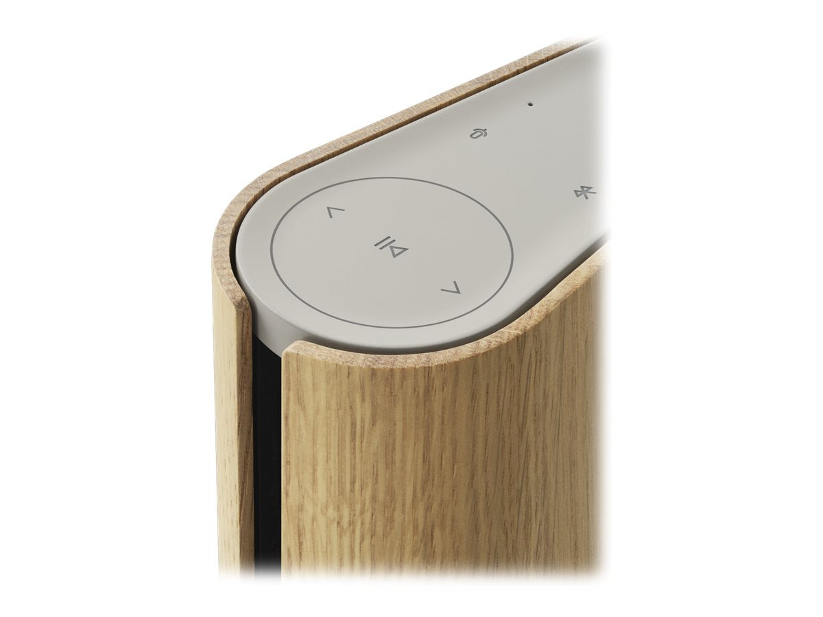 Bang & Olufsen BeoSound Emerge Wireless Bluetooth Speaker - Premium Compact Home Audio System for Living Room, Bedroom & Office Use