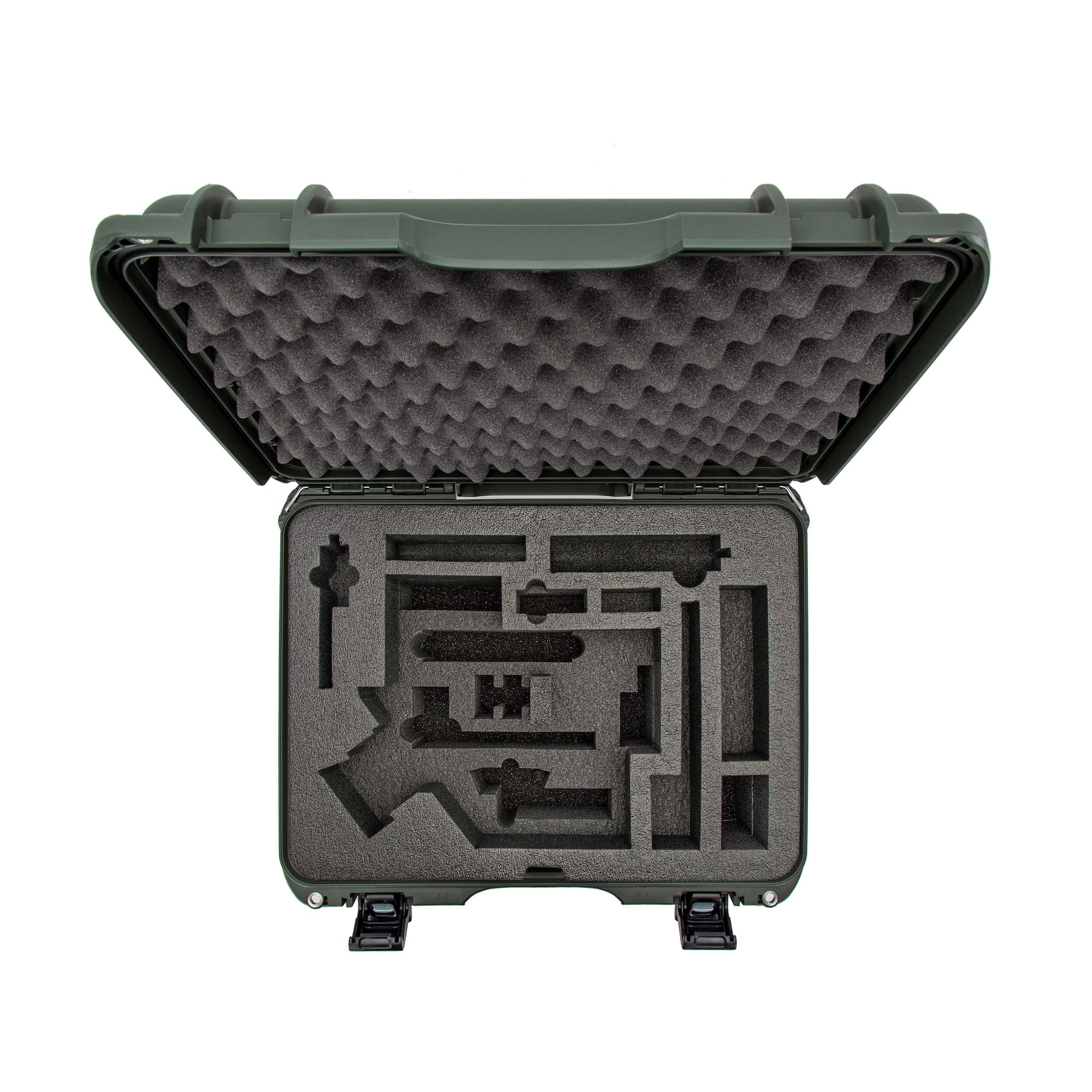 Nanuk 930 Waterproof Hard Case with Custom Foam Insert for DJI Ronin S3, S3 Combo, S3 PRO & S3 PRO Combo - Durable Protective Storage (Olive Green) - Perfect for Drone Gimbal Transport, Film Equipment Protection & Travel