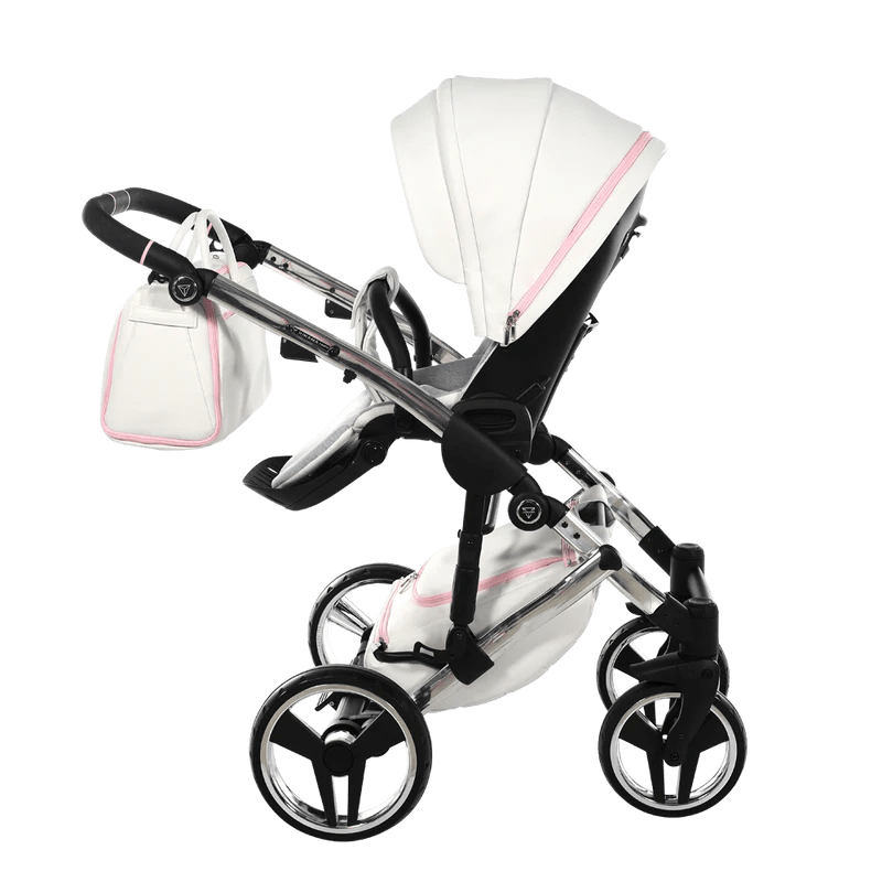 Junama Bonbon Pram Stroller - Lightweight Baby Stroller with Adjustable Canopy & Storage Basket | Perfect for Newborns, Infants & Toddlers | Ideal for Shopping, Travel & Daily Walks