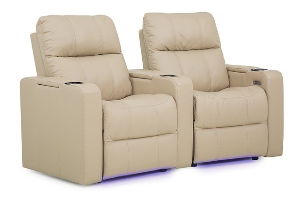 Premium Palliser Soundtrack Home Theater Seating - Luxury Recliner Sofa with Cup Holders & USB Charging | Perfect for Movie Nights & Gaming Setup in Your Home Cinema