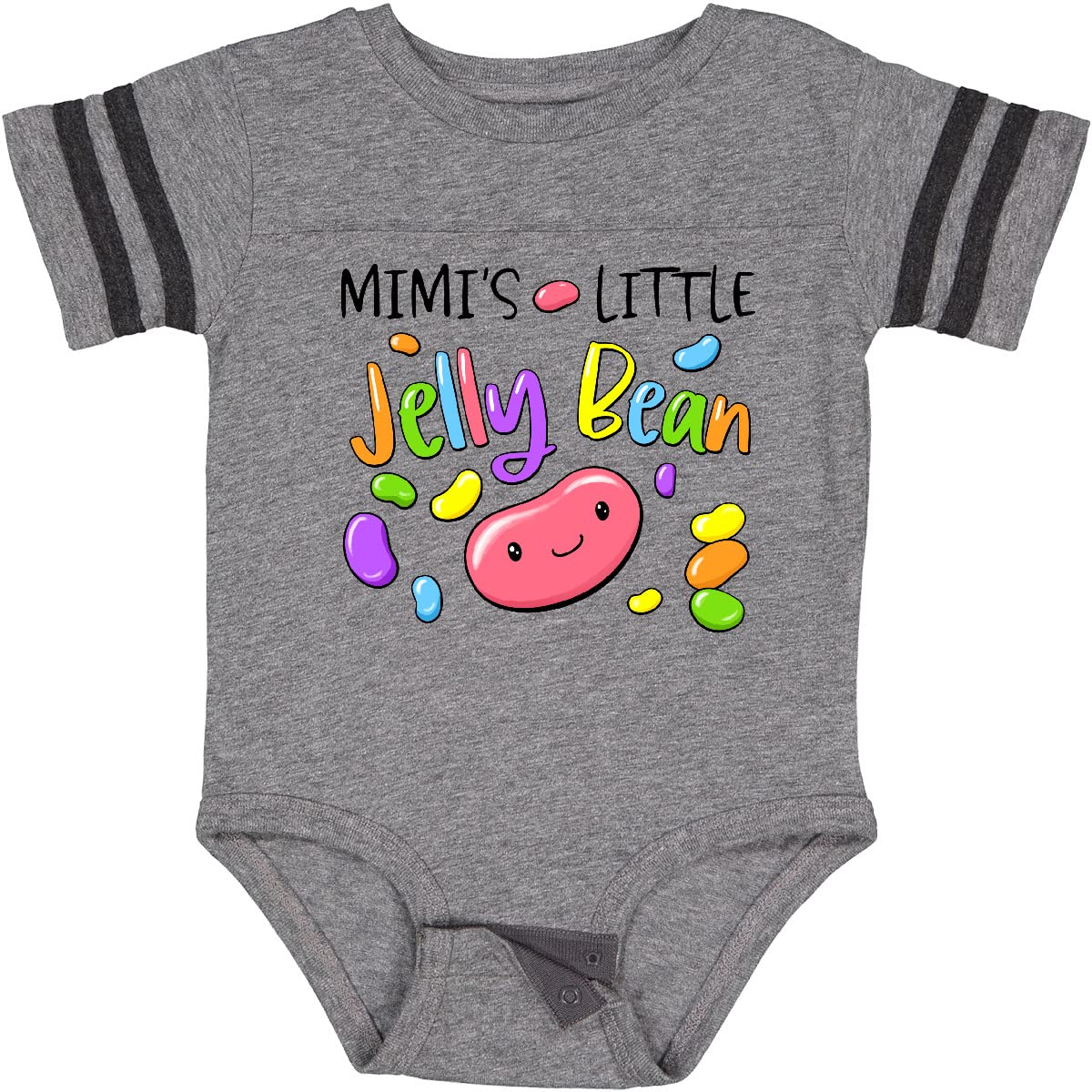Inktastic Mimi's Little Jellybean Cute Easter Candy Baby Bodysuit - Soft Cotton Onesie for Newborns & Infants - Perfect Easter Gift, Baby Shower Present & Holiday Outfit
